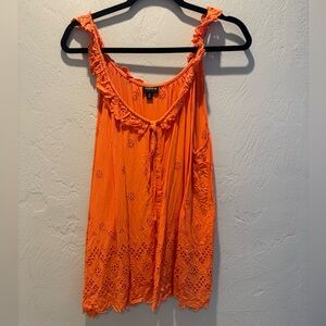 Torrid Vibrant Orange Blouse